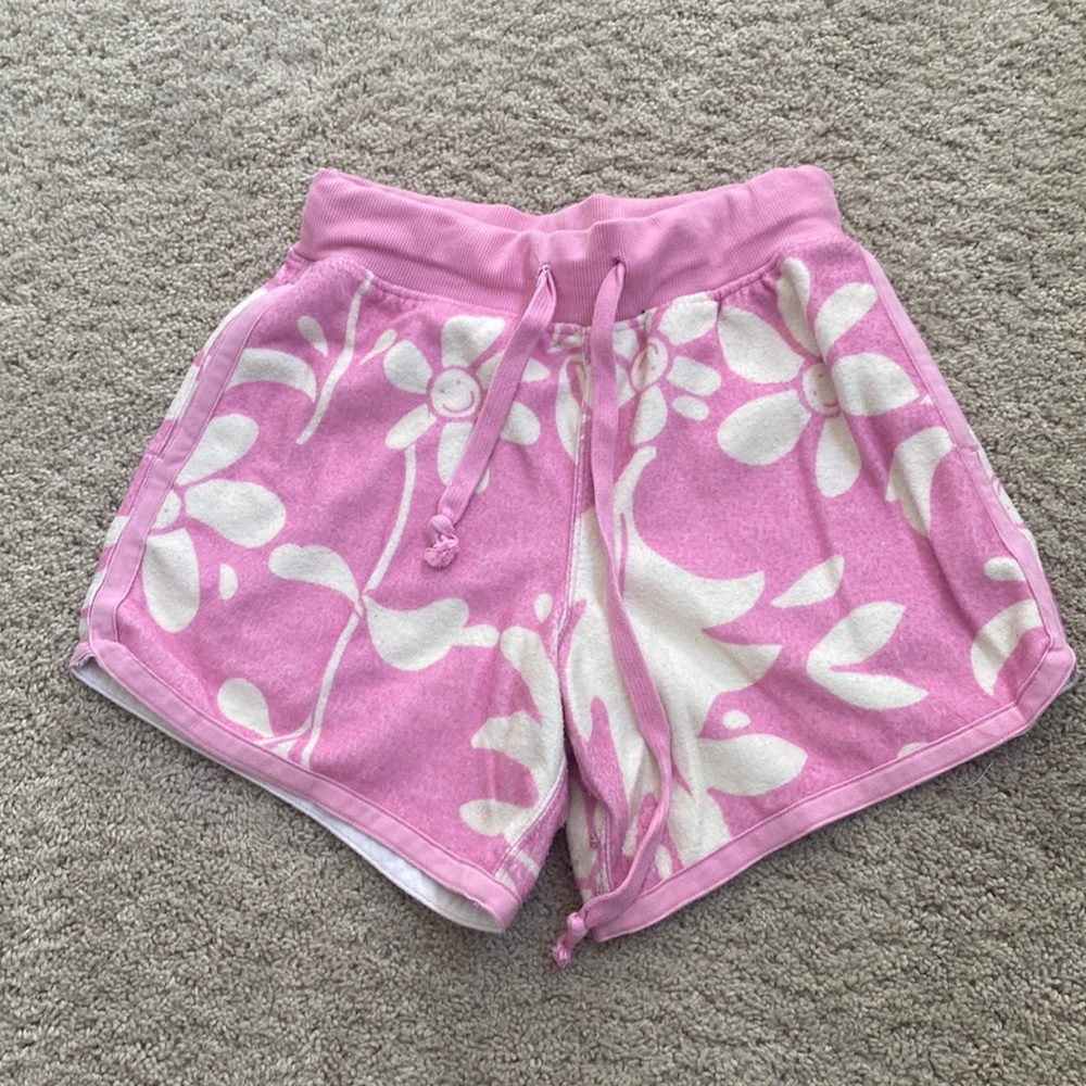 Urban Outfitters Out From Under Pink and White Flower Shorts Size XS Women’s